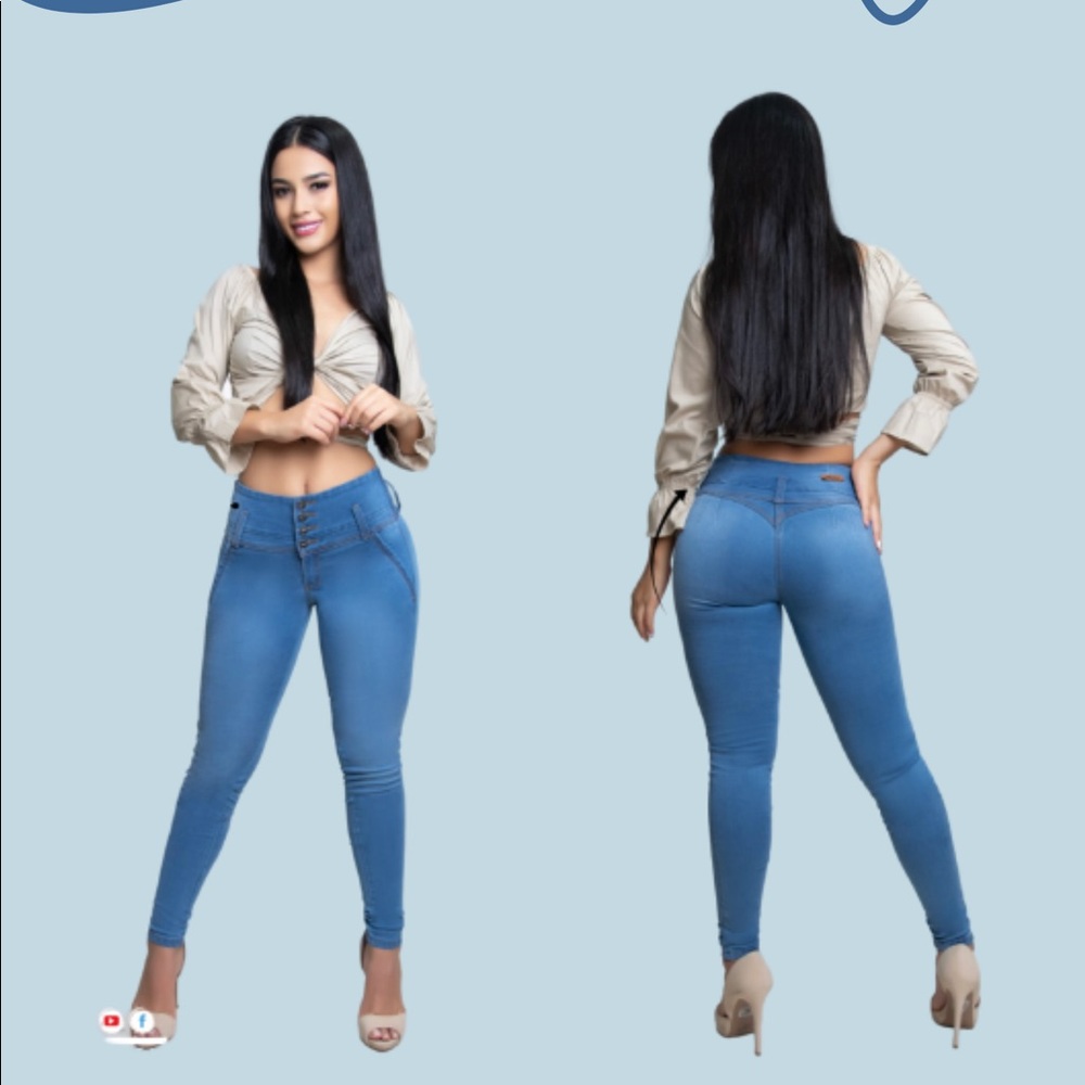 Colombians jeans , lift tail, lipojeans to mold your figure